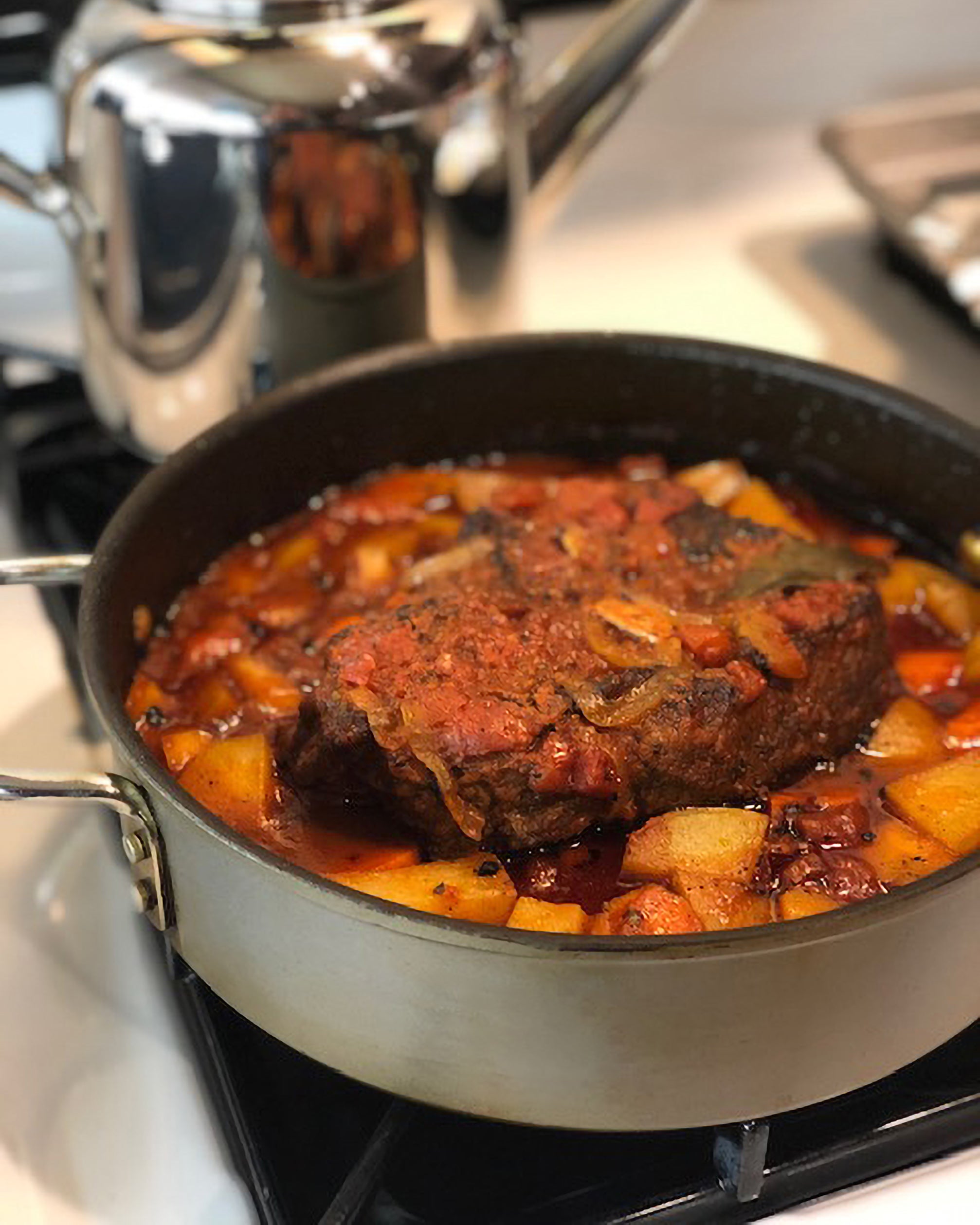 Char Crust® dry-rub seasoning Roasted Garlic Peppercorn Cozy Pot Roast