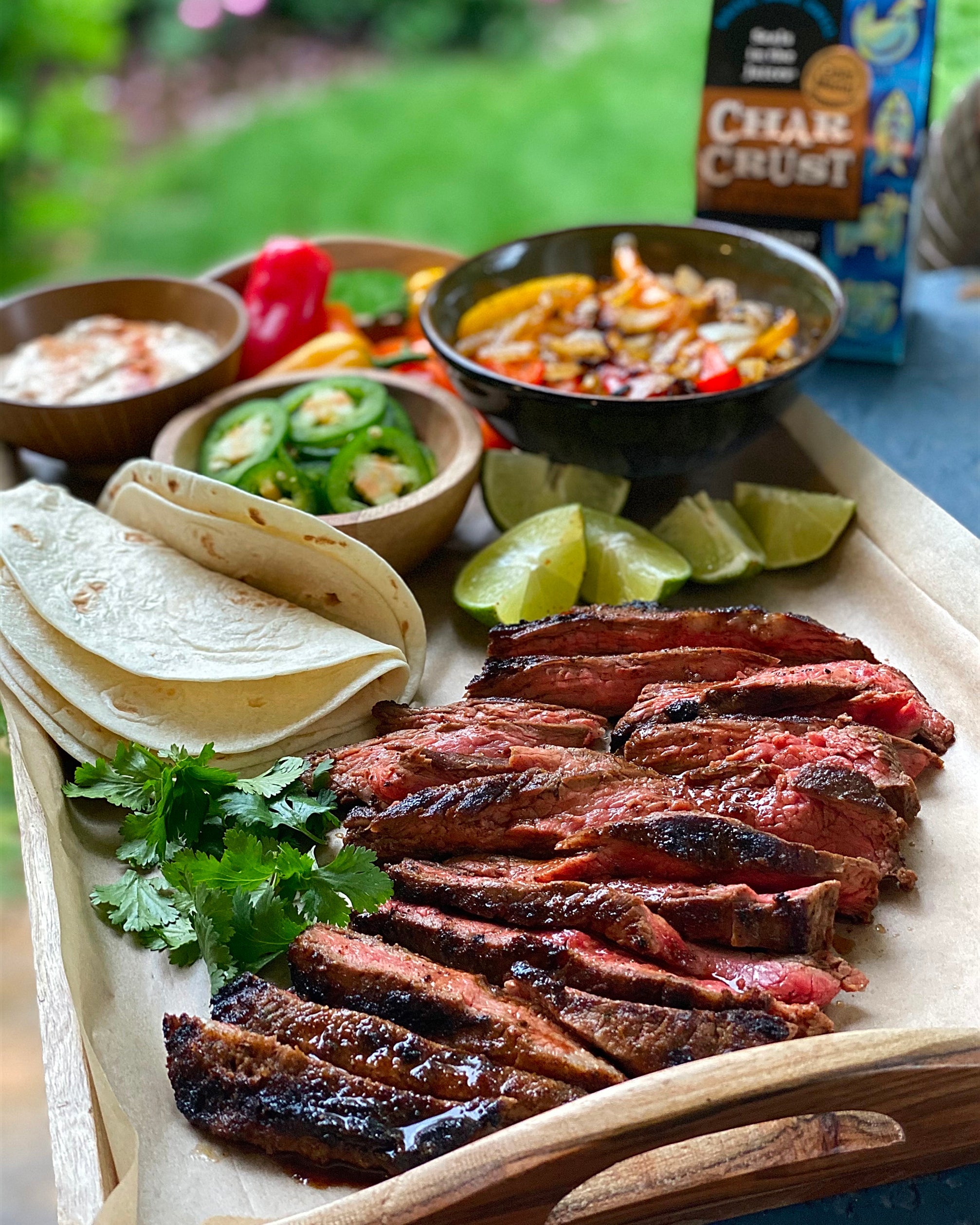 Southwest Chipotle Steak Fajitas