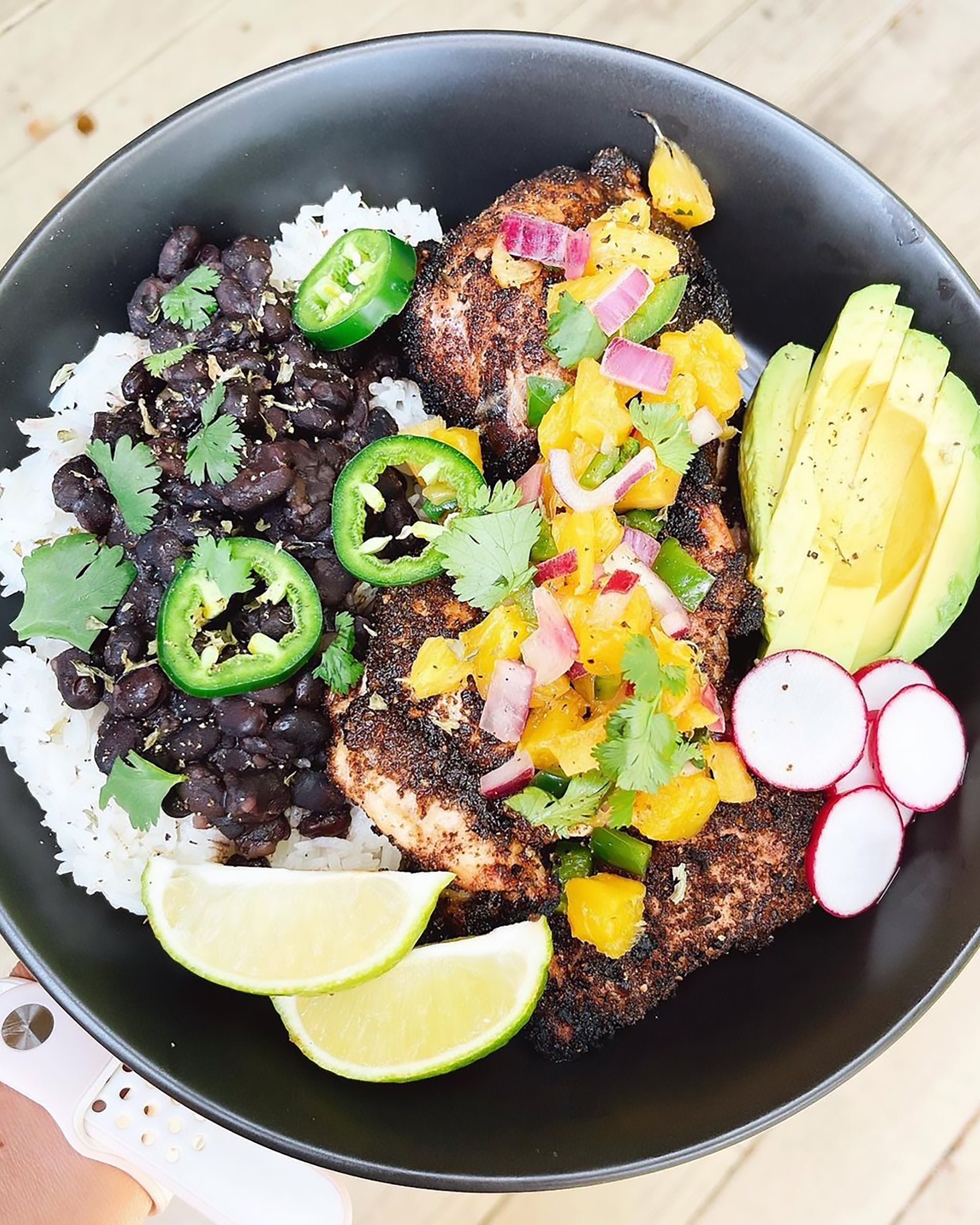 Southwest Chipotle Chicken and Rice Bowl