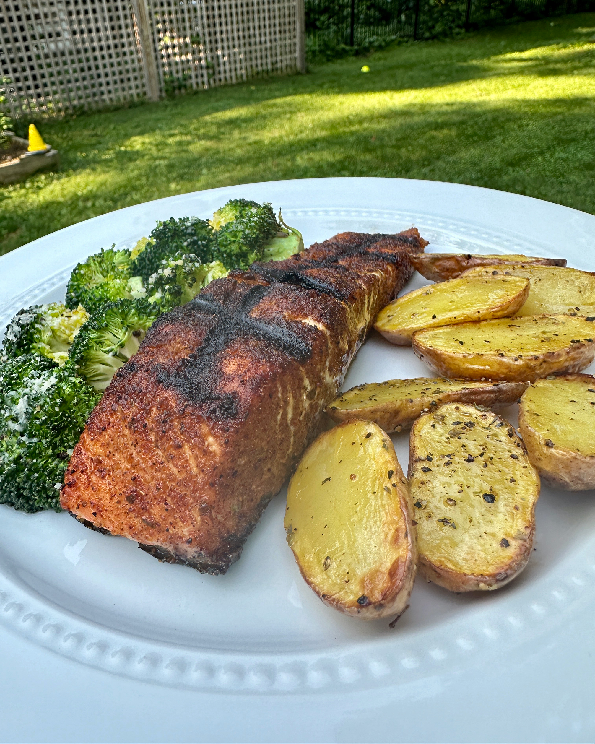 Grilled Amazin' Cajun Salmon