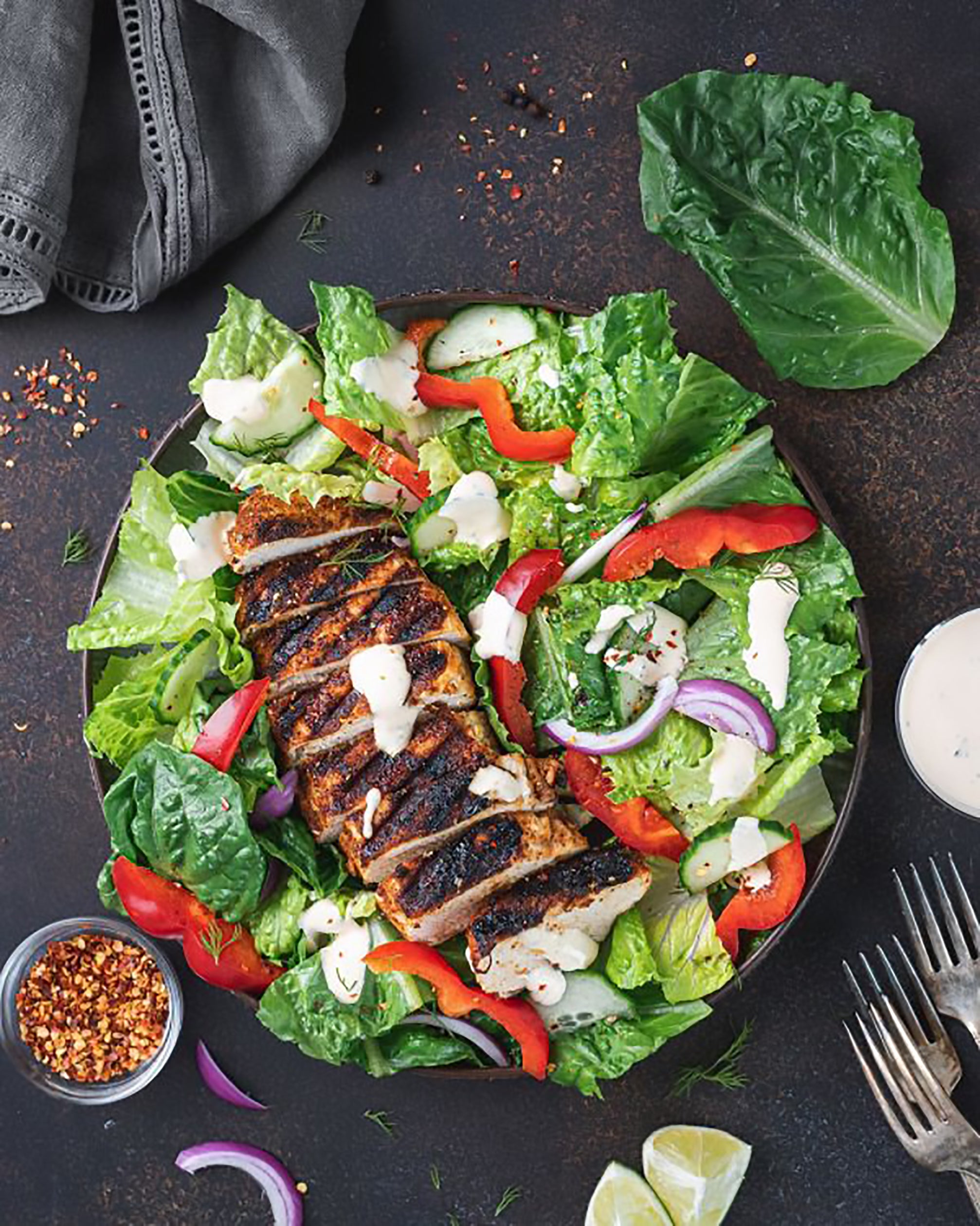 All American Barbecue Chicken Salad