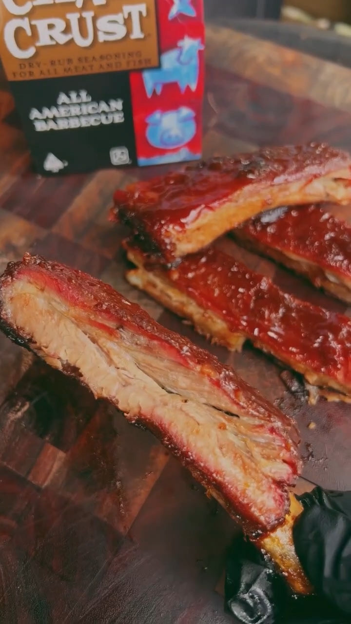 Char Crust All American BBQ Smoked Ribs