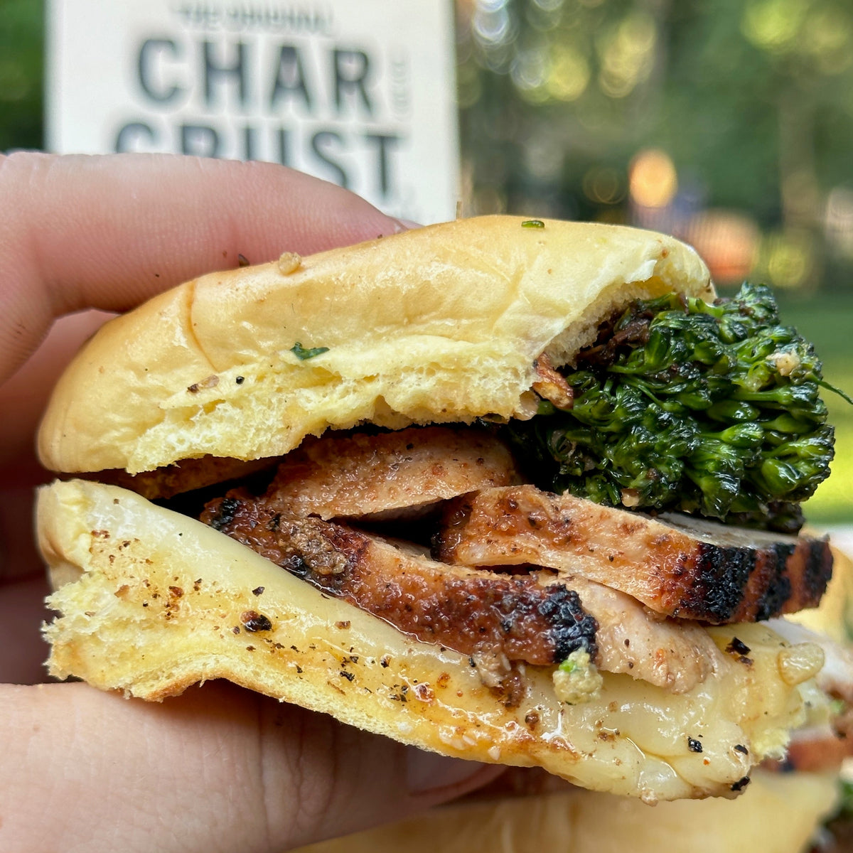Grilled Philly Pork Chop Sliders