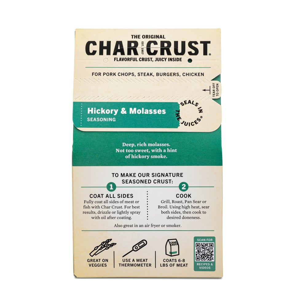 Hickory &amp; Molasses - For Pork Chops, Steak, Burgers, Chicken